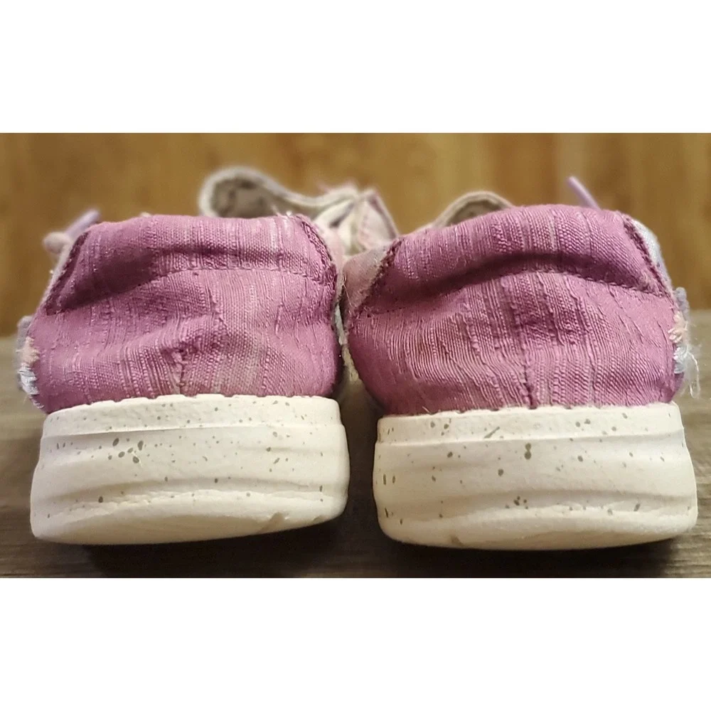 Hey Dude Wendy Dreamer Unicorn Tie‎ Dye Shoes Youth Size 3